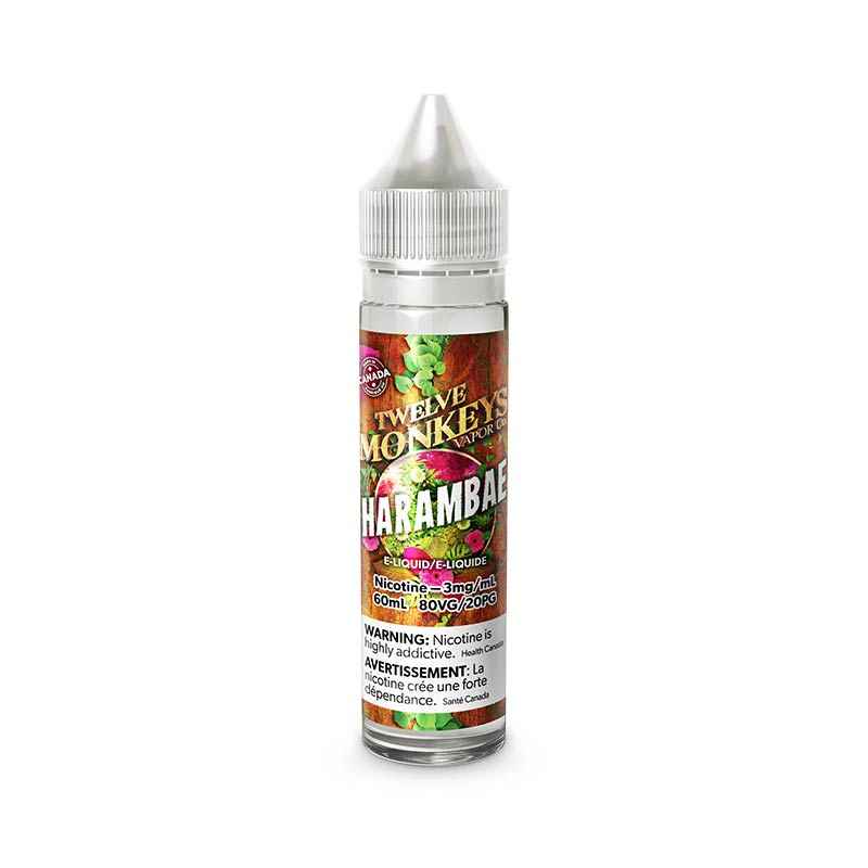 Twelve Monkeys Harambae 6mg 60 Ml
