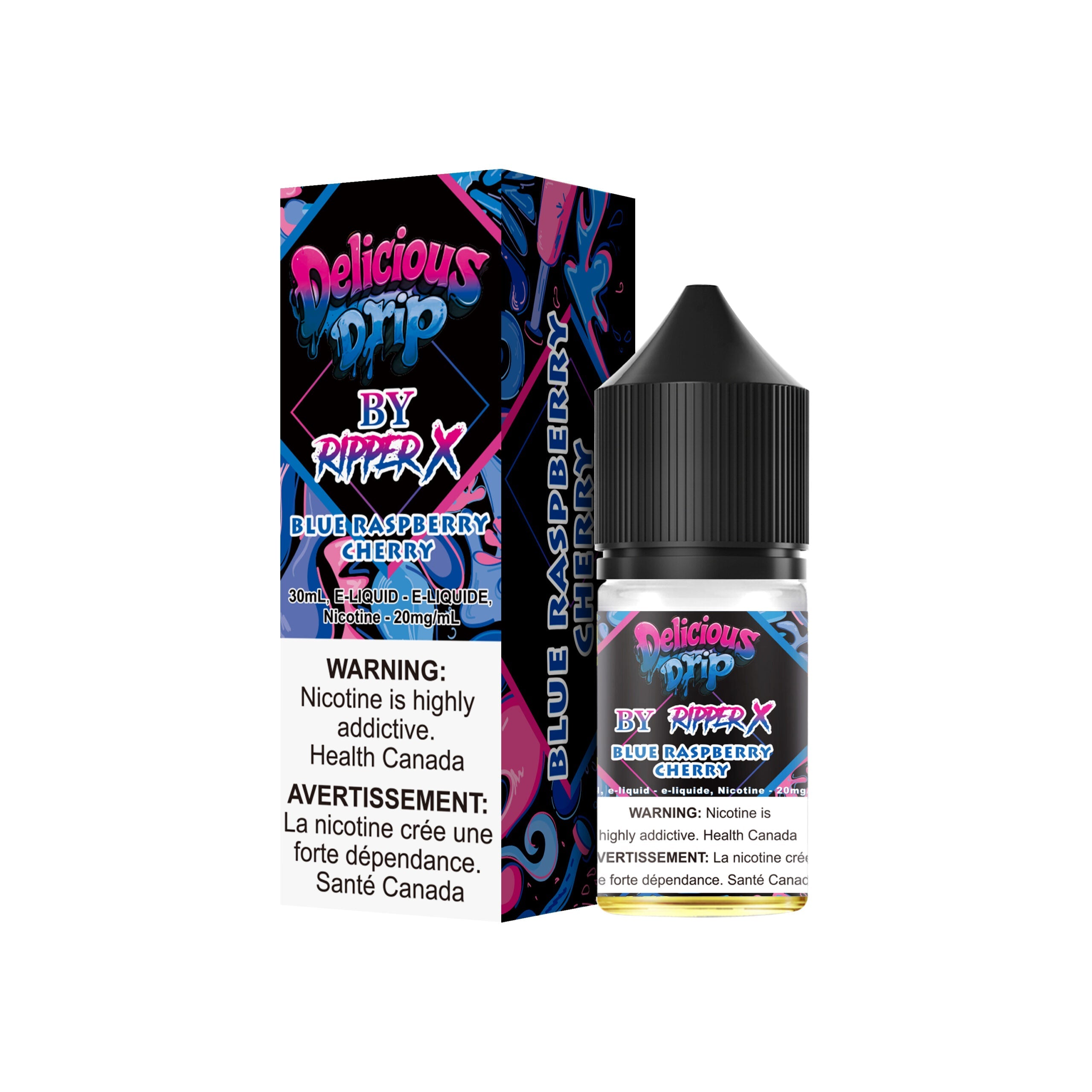 Delicious Drip Blue Raspberry Cherry