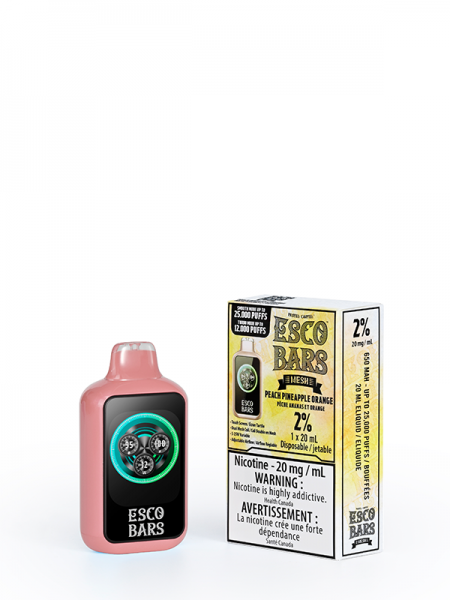 ESCO Bars Peach Pineapple Orange