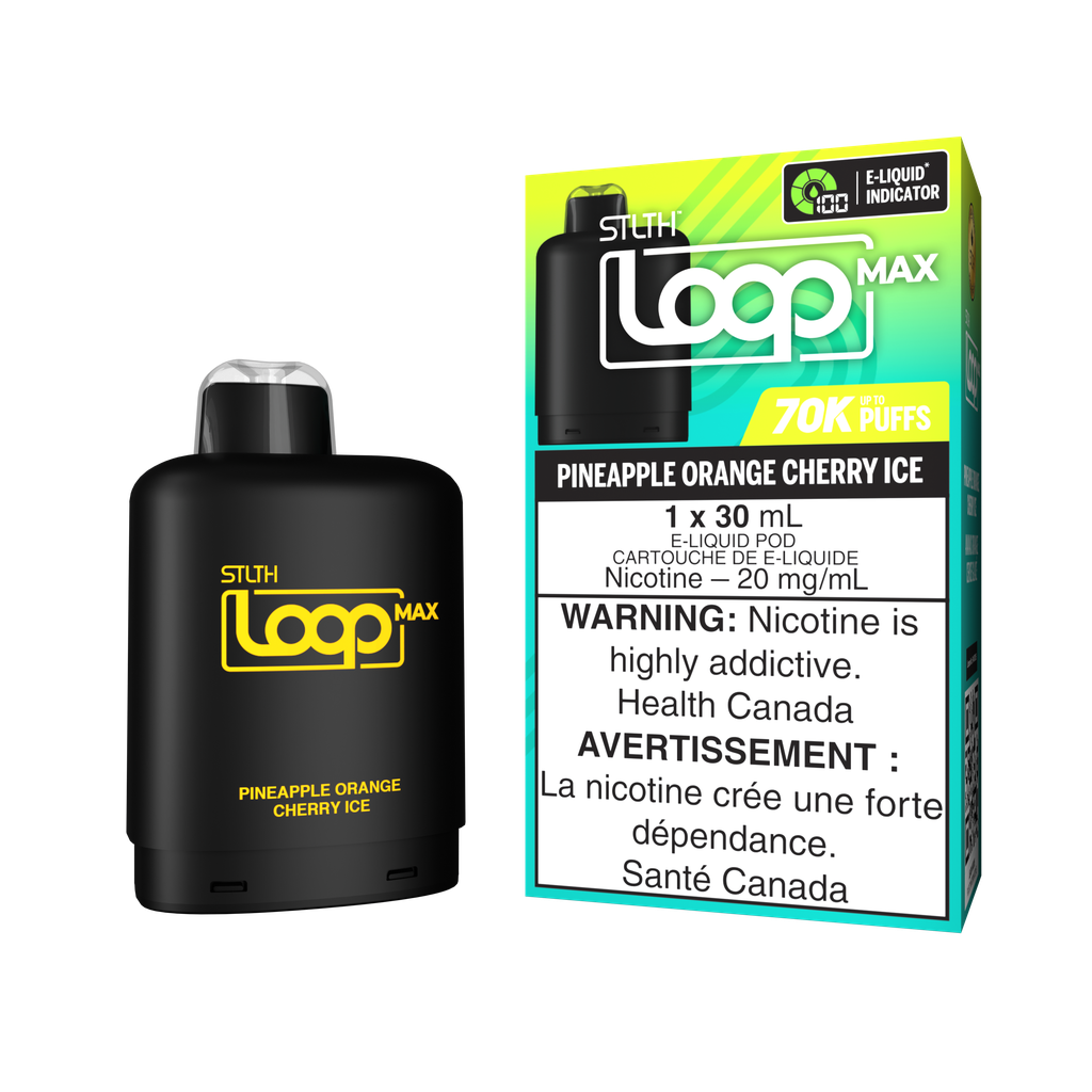 Stlth Loop Max Pineapple Orange Cherry Ice 70k