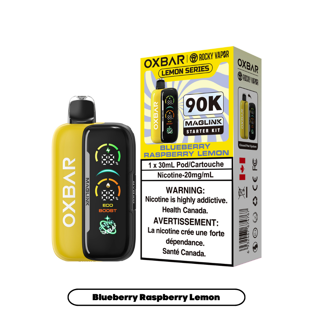 Oxbar Megalink Blueberry Raspberry Lemon 90k