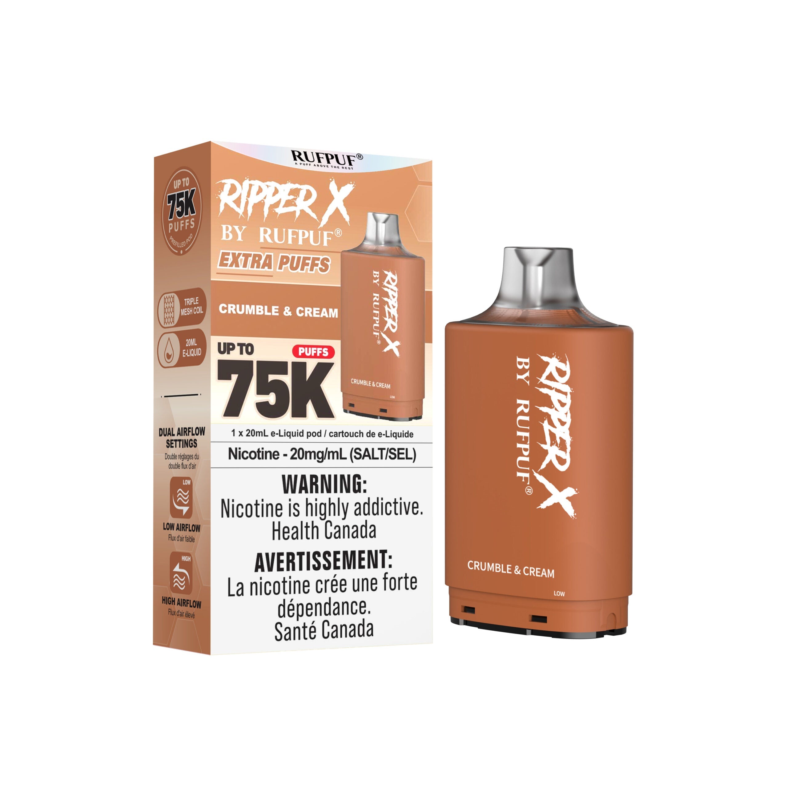 Ripper X 75k Crumble & Cream
