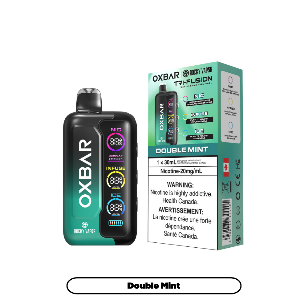 Oxbar Tri-Fusion Double Mint 60k