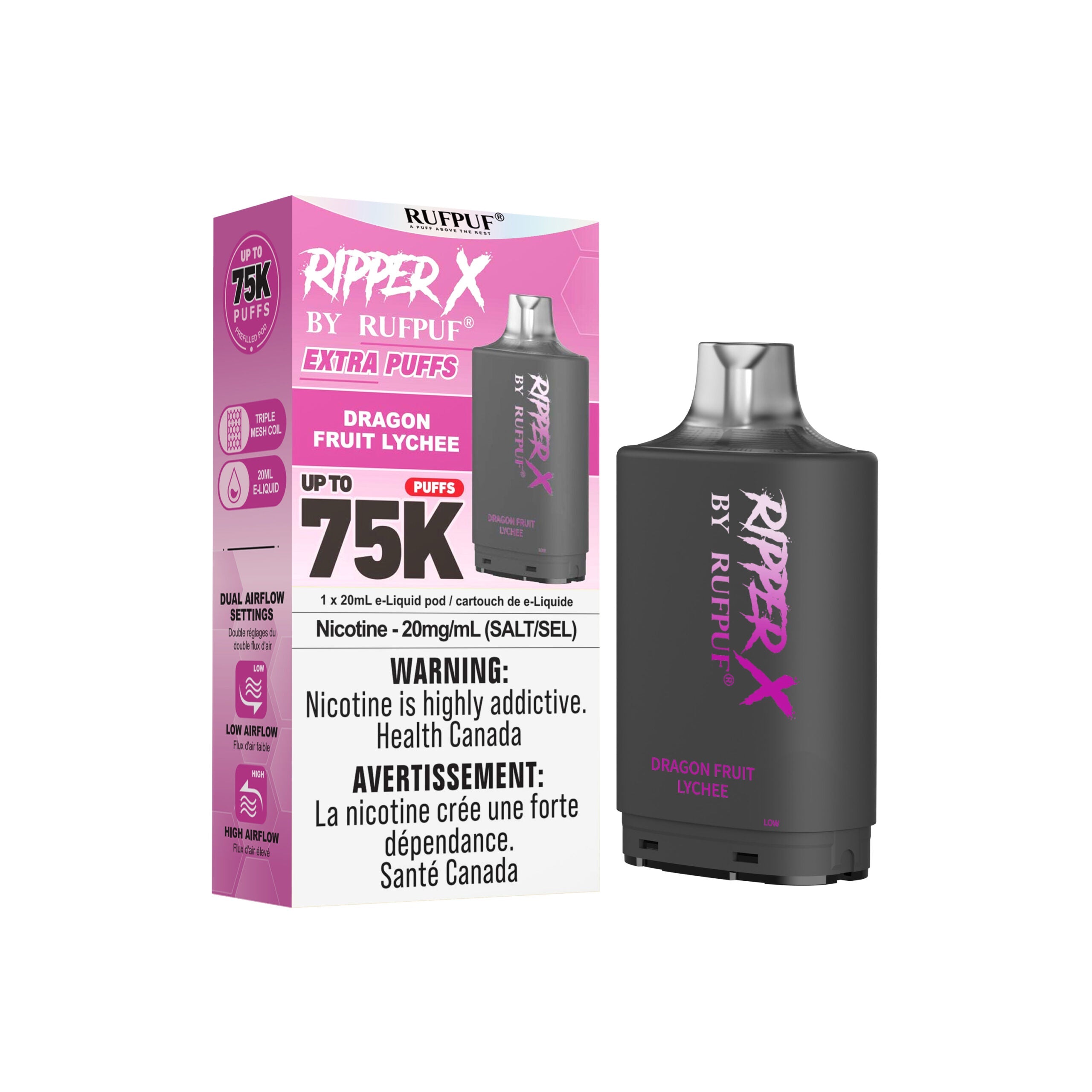 Ripper X Dragon Fruit Lychee 75k