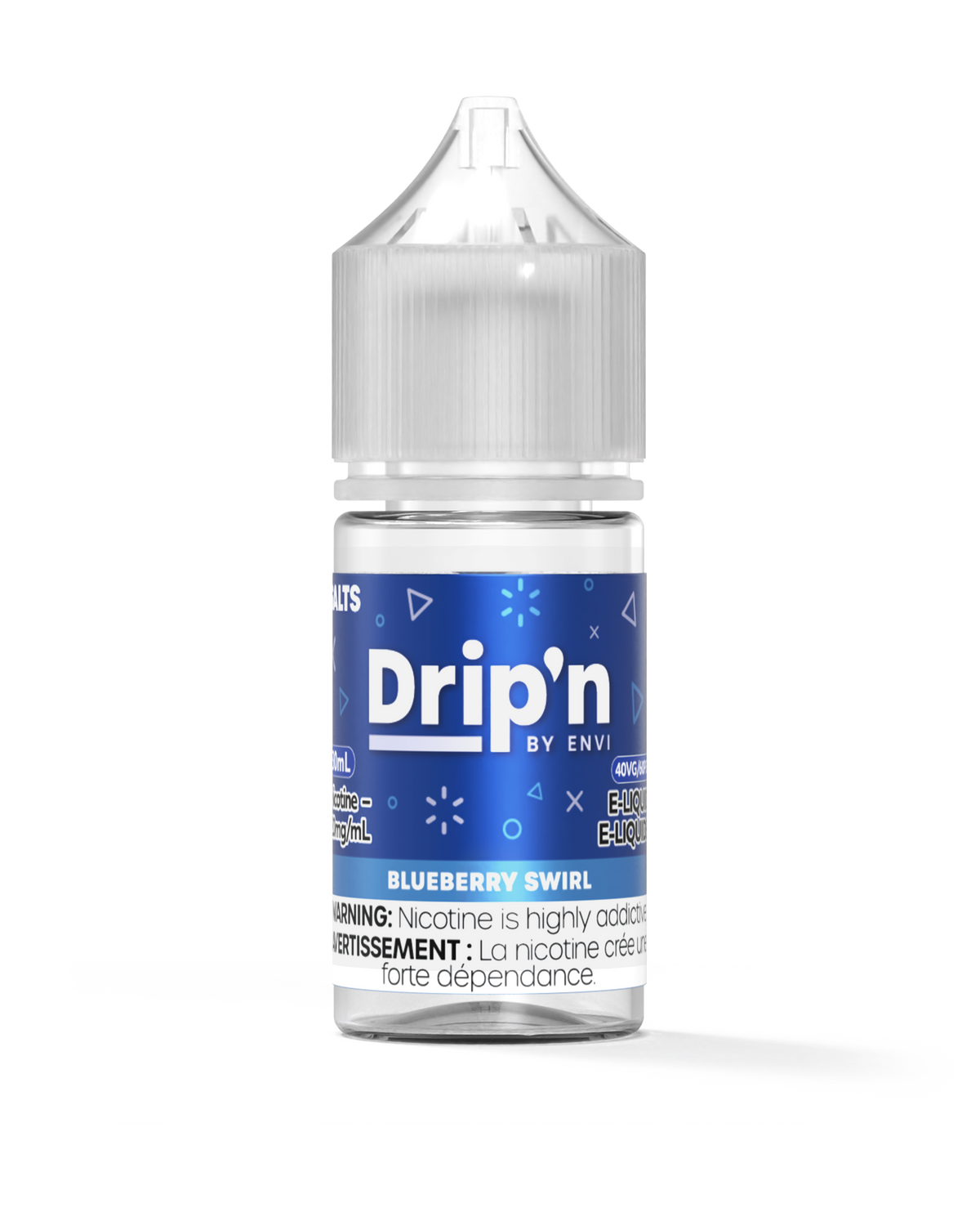 Drip'n by Envi E-Liquid 30ml Blueberry Swirl
