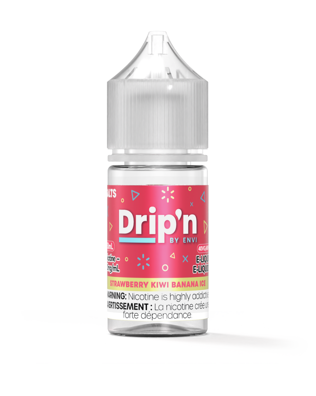 Drip'n by Envi E-Liquid 30ml Strawberry Kiwi Banana Ice