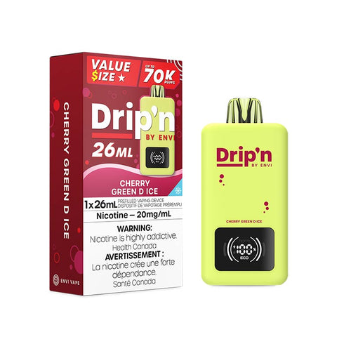 Drip'n 26ml 20mg 70k Cherry Green D Ice