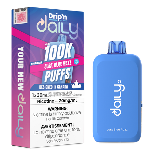 Drip'n Daily 100k Just Blue Razz