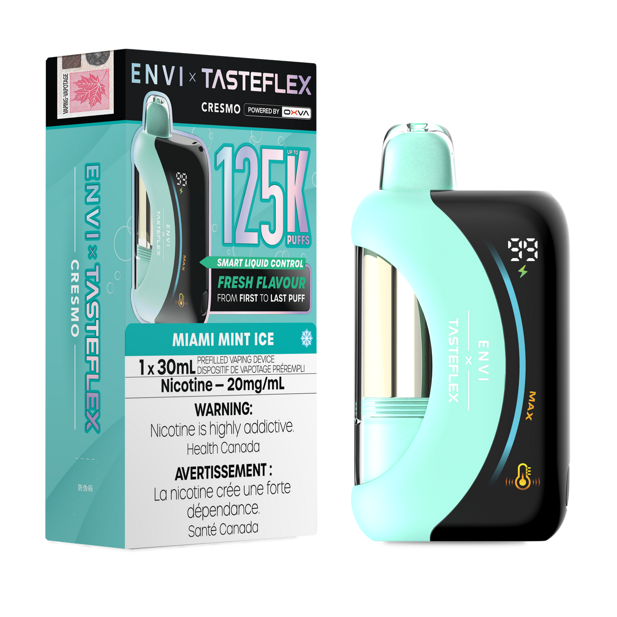 Envi x Tasteflex 125k Miami Mint Ice