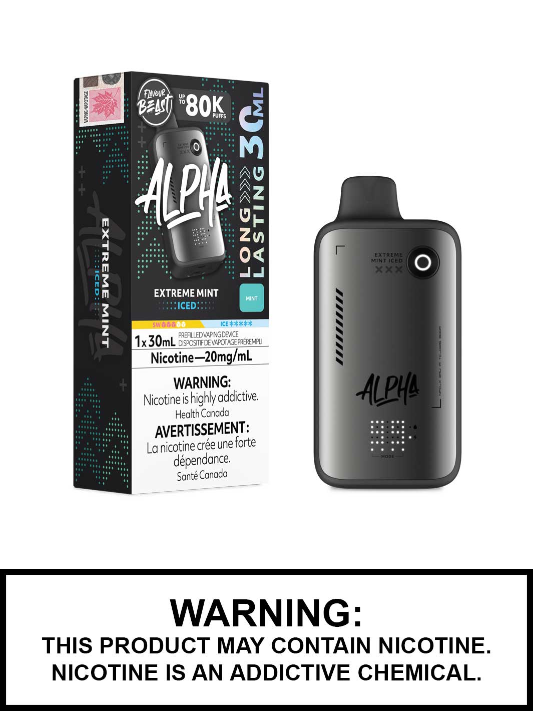 Flavour Beast 80k Alpha Extreme Mint