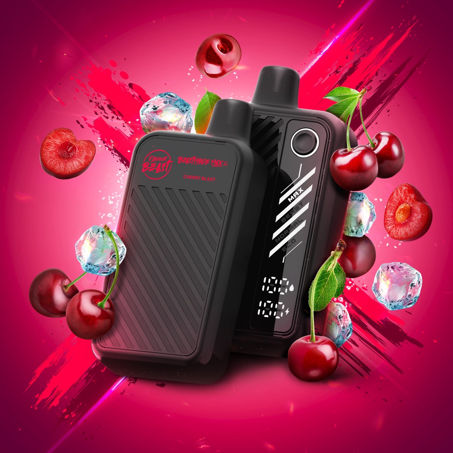 Flavour Beast Mode Max 2 50k Cherry Blast