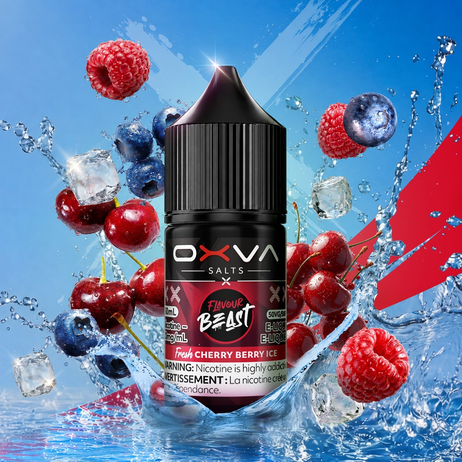 Flavour Beast Oxva 30ml Cherry Berry Ice
