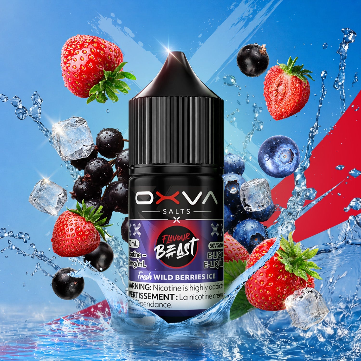 Flavour Beast Oxva 30ml Wild Berries Ice