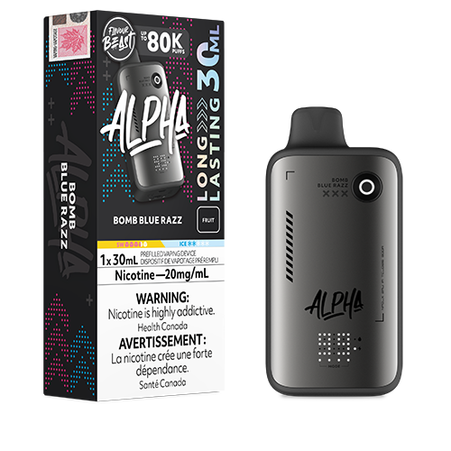 Flavour Beast 80k Alpha Bomb Blue Razz