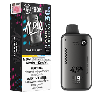 Flavour Beast 80k Alpha Bomb Blue Razz