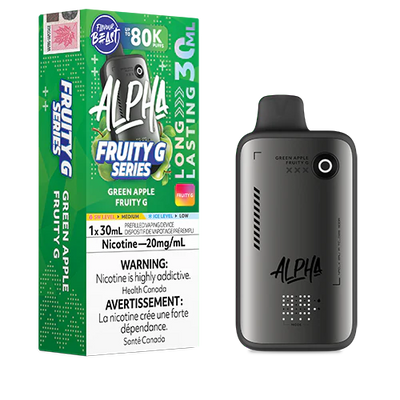 Flavour Beast Alpha Green Apple Fruity G. 80k