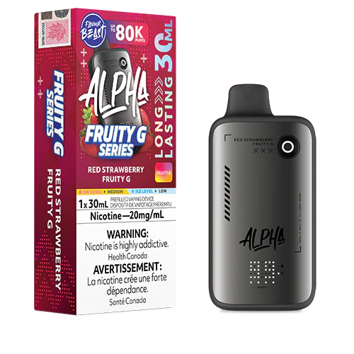 Flavour Beast Alpha Fruity G Red Strawberry  80k