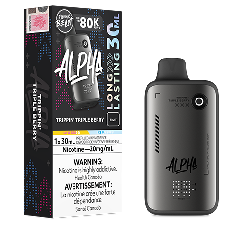 Flavour Beast 80k Alpha Trippin Triple Berry