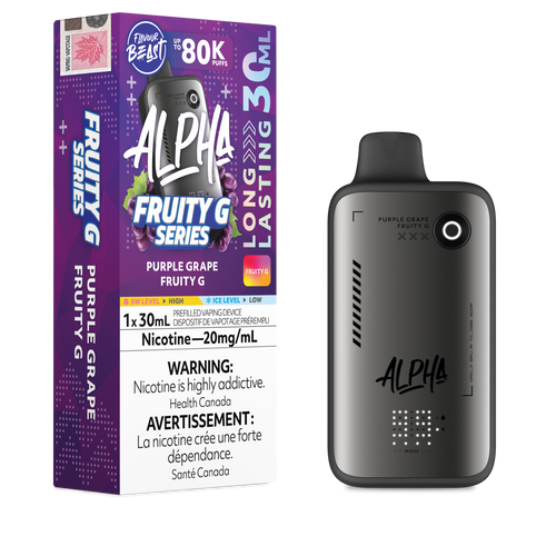 Flavour Beast Alphafruity G Purple Grape. 80k