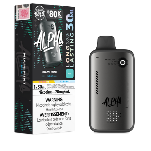 Flavour Beast Alpha 80k Miami Mint Iced