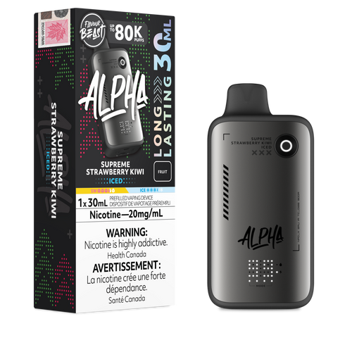 Flavour Beast 80k Alpha Supreme Strawberry Kiwi