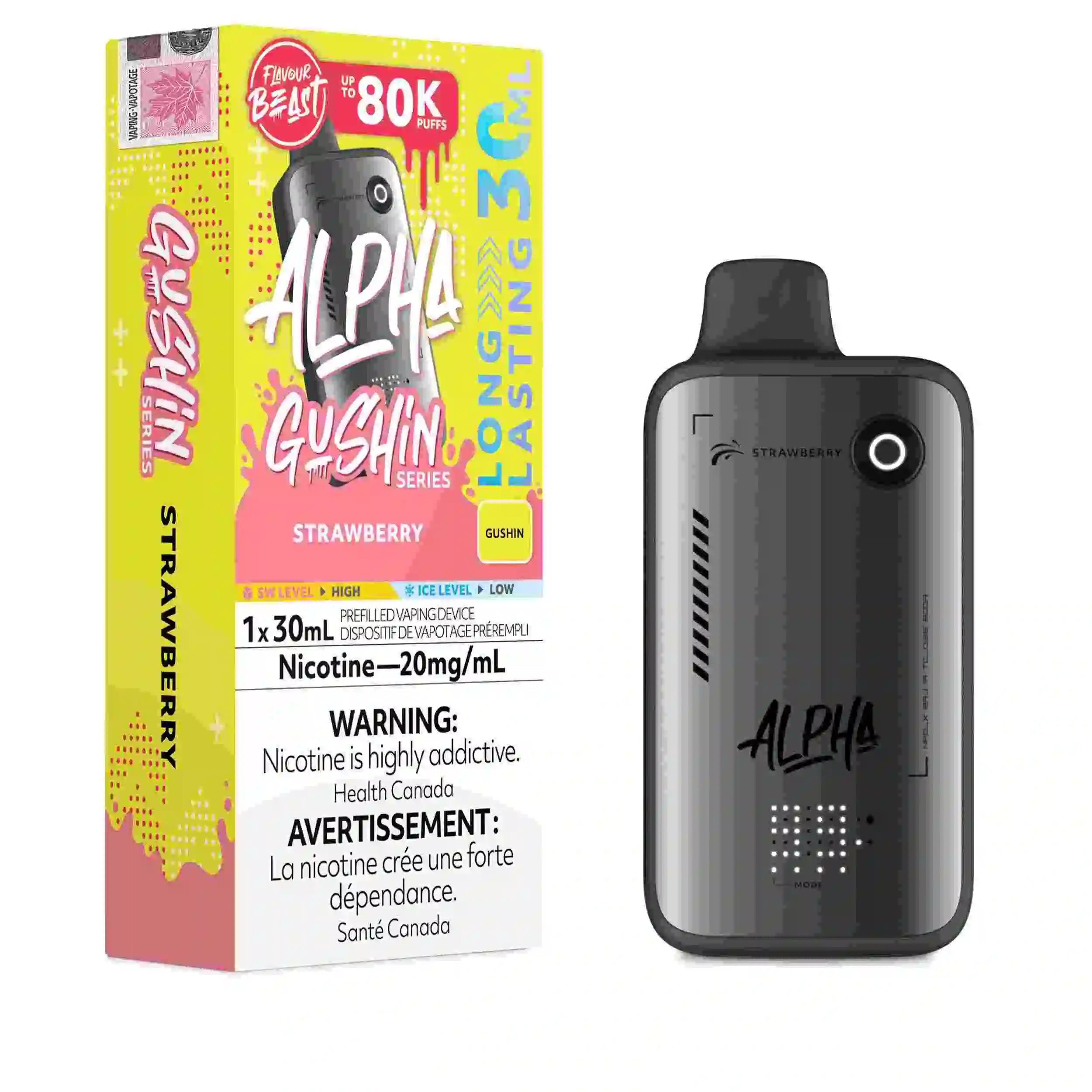 Flavour Beast Alpha Gushin Strawberry