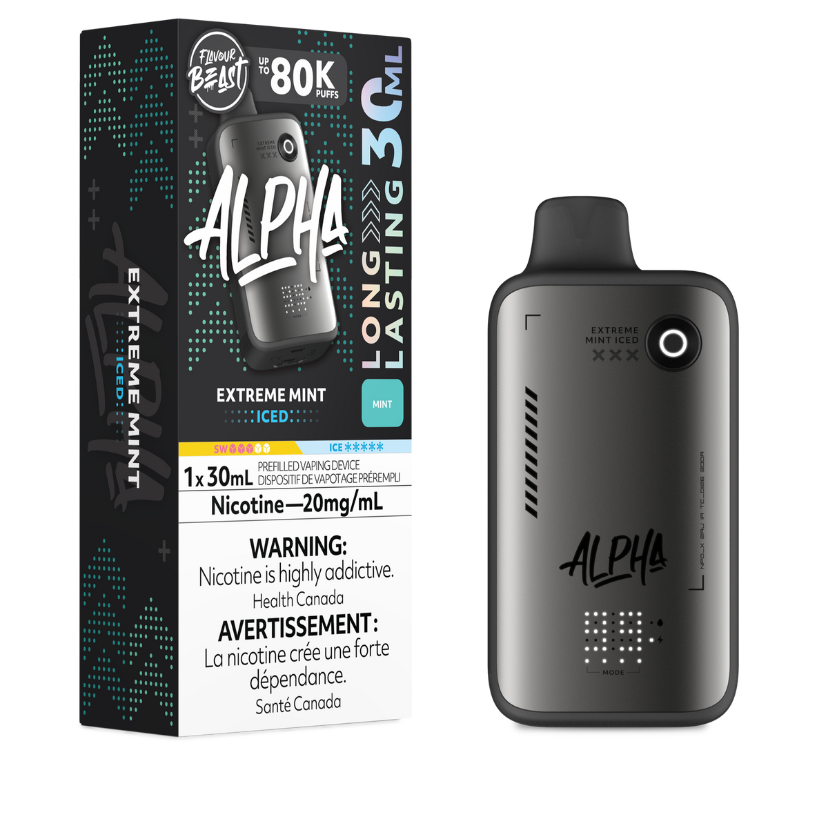 Flavour Beast 80k Alpha Extreme Mint