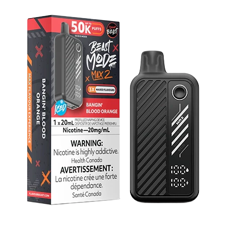 Flavour Beast Mode Max 2 50k  Bangin' Blood Orange