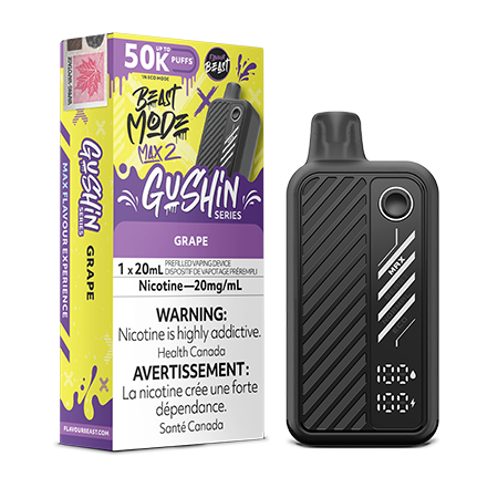 Flavour Beast Mode Max 2 50k Gushin Grape