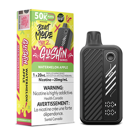 Flavour Beast Mode Max 2 50k Gushin Watermelon Apple