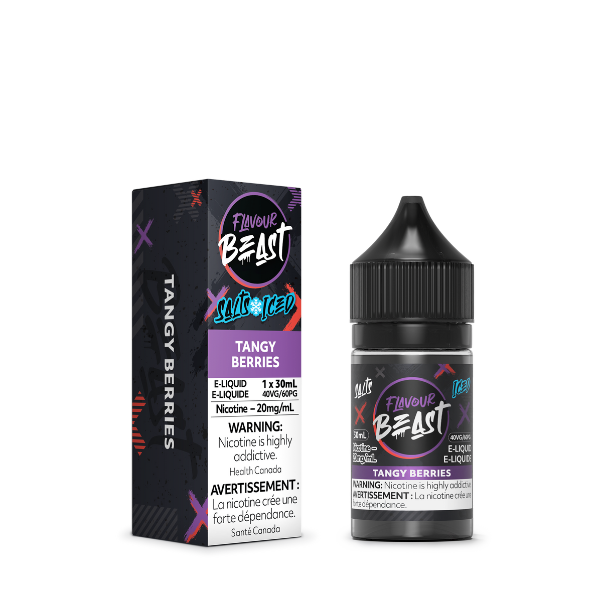 Flavour Beast E-juice 30ml 20mg Tangy Berry
