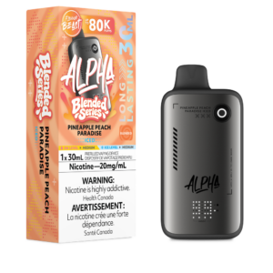 Flavour Beast Alpha Blended Series 80k Pineapple Peach Paradise Iced