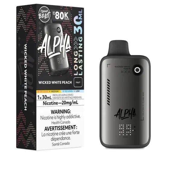 Flavour Beast Alpha 80k Wiched White Peach