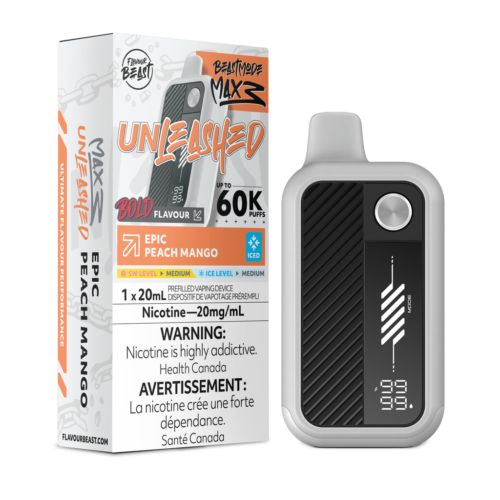 Flavour Beast Beast Mode Max 3 60k Epic Peach Mango