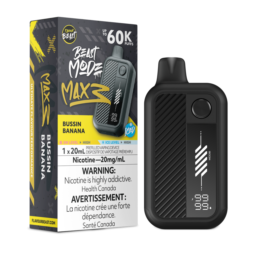 Flavour Beast Beast Mode Max 3 60k Bussin Banana