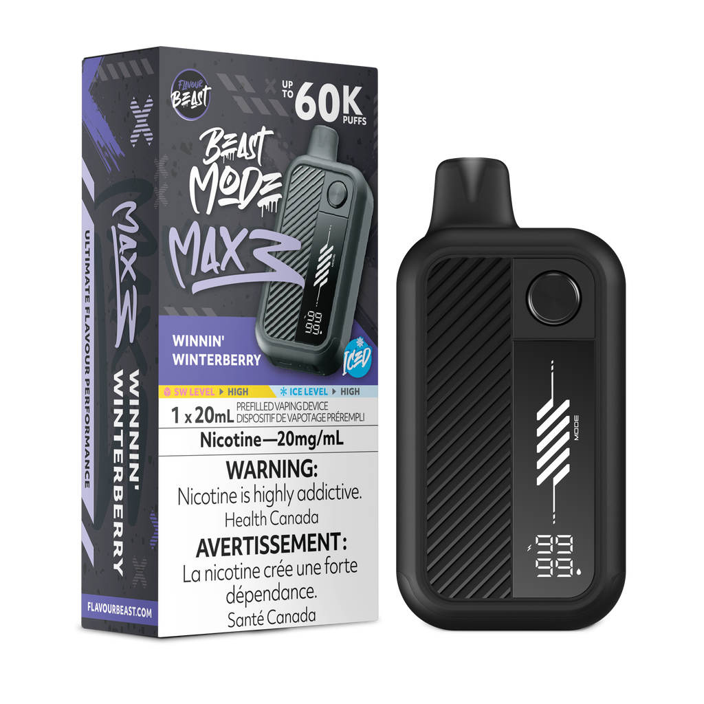 Flavour Beast Beast Mode Max 3 60k Winnin Winterberry