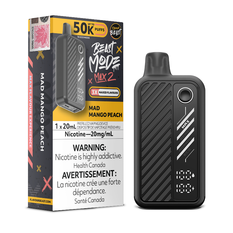 Flavour Beast Mode Max 2 50k   Mad Mango Peach