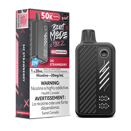 Flavour Beast Mode Max 2 50k Sic Strawberry Ice