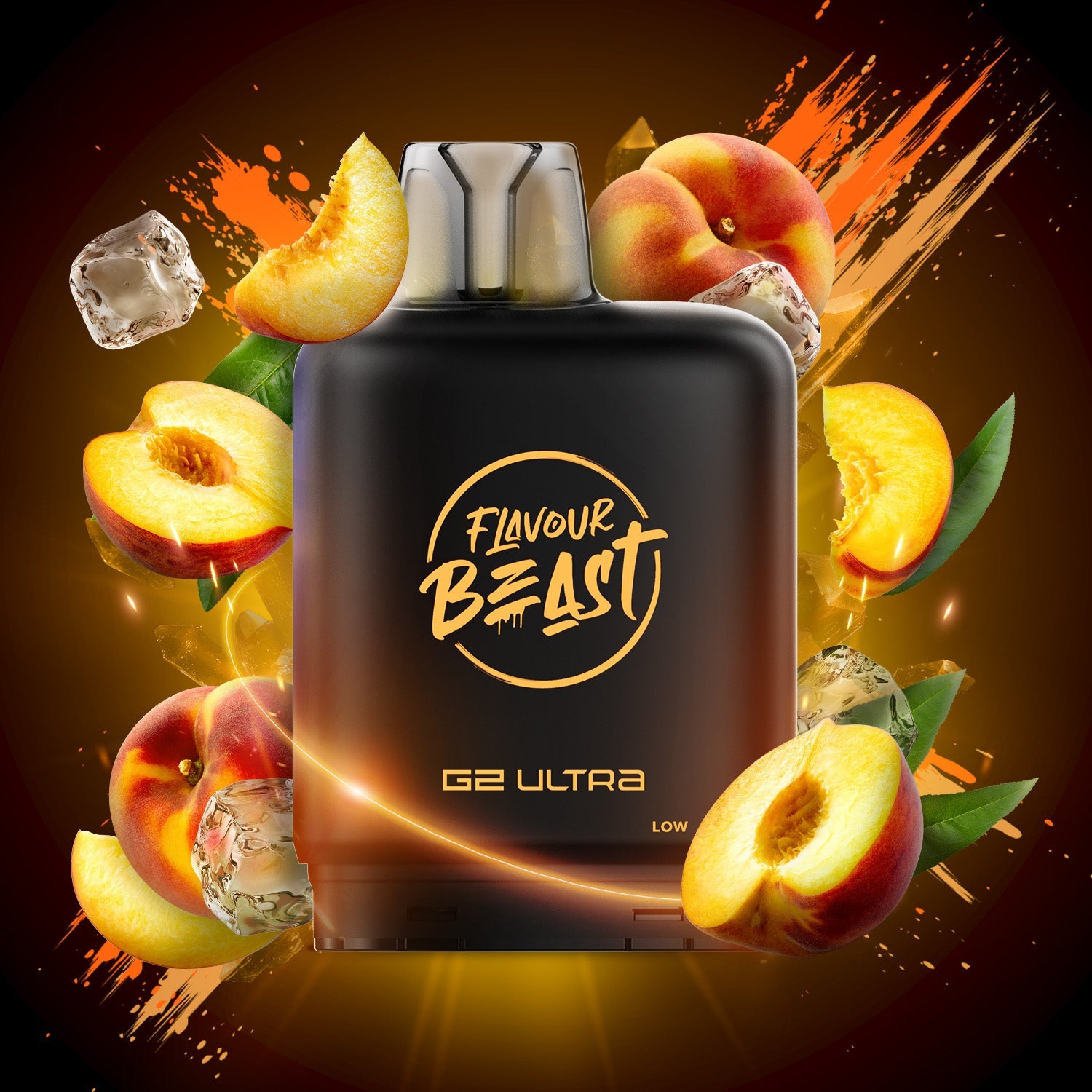Flavour Beast Level X 50k Frizzy Peach