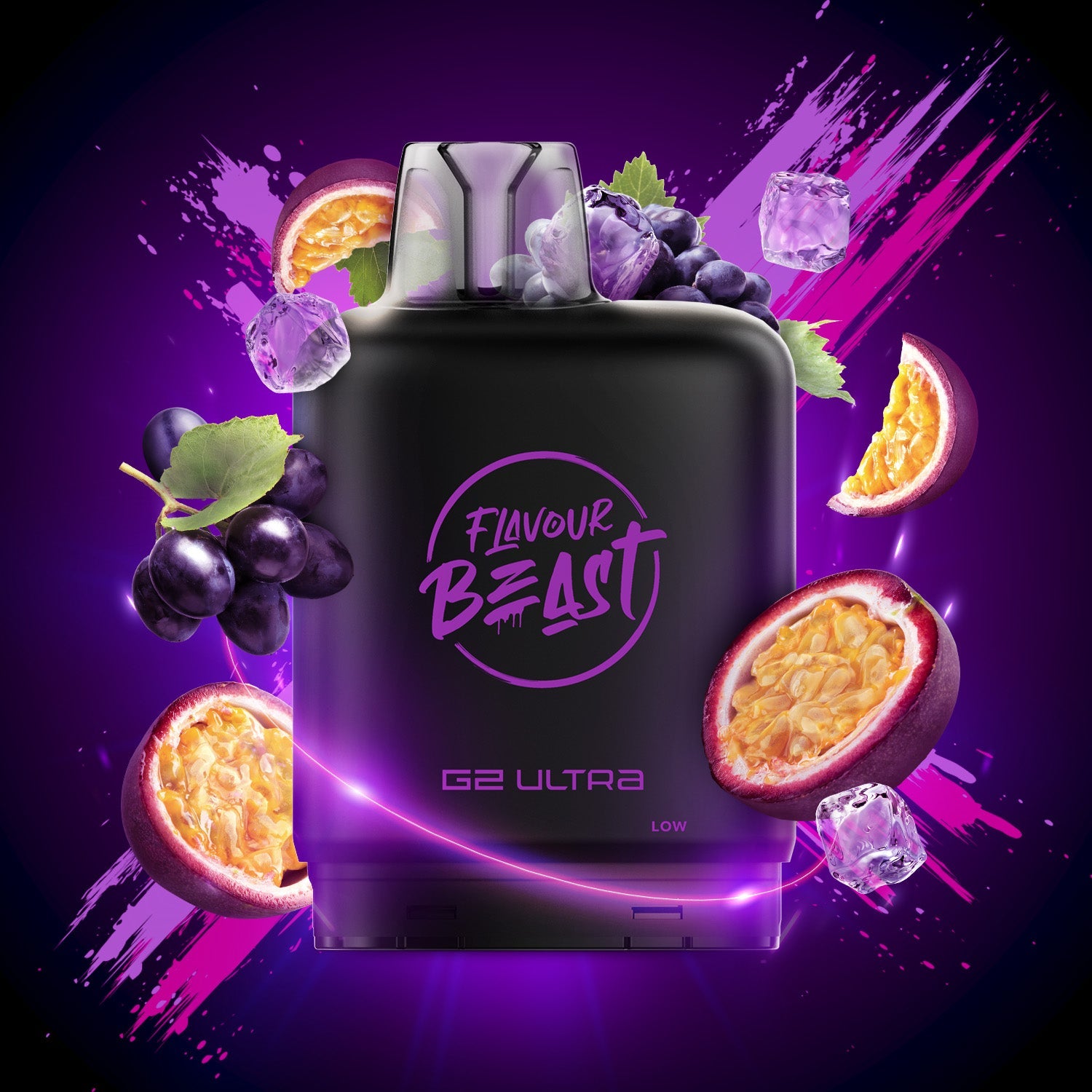 Flavour Beast Level X 50k Groovy Grape Passionfruit