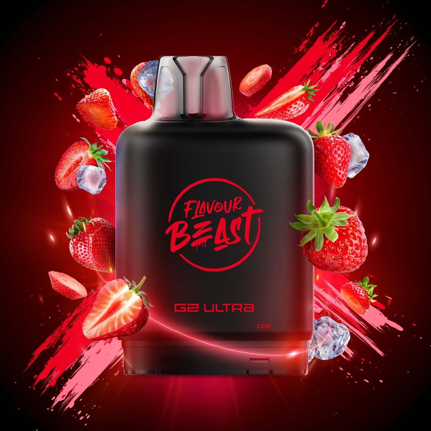 Flavour Beast Level X 50k Sic Strawberry