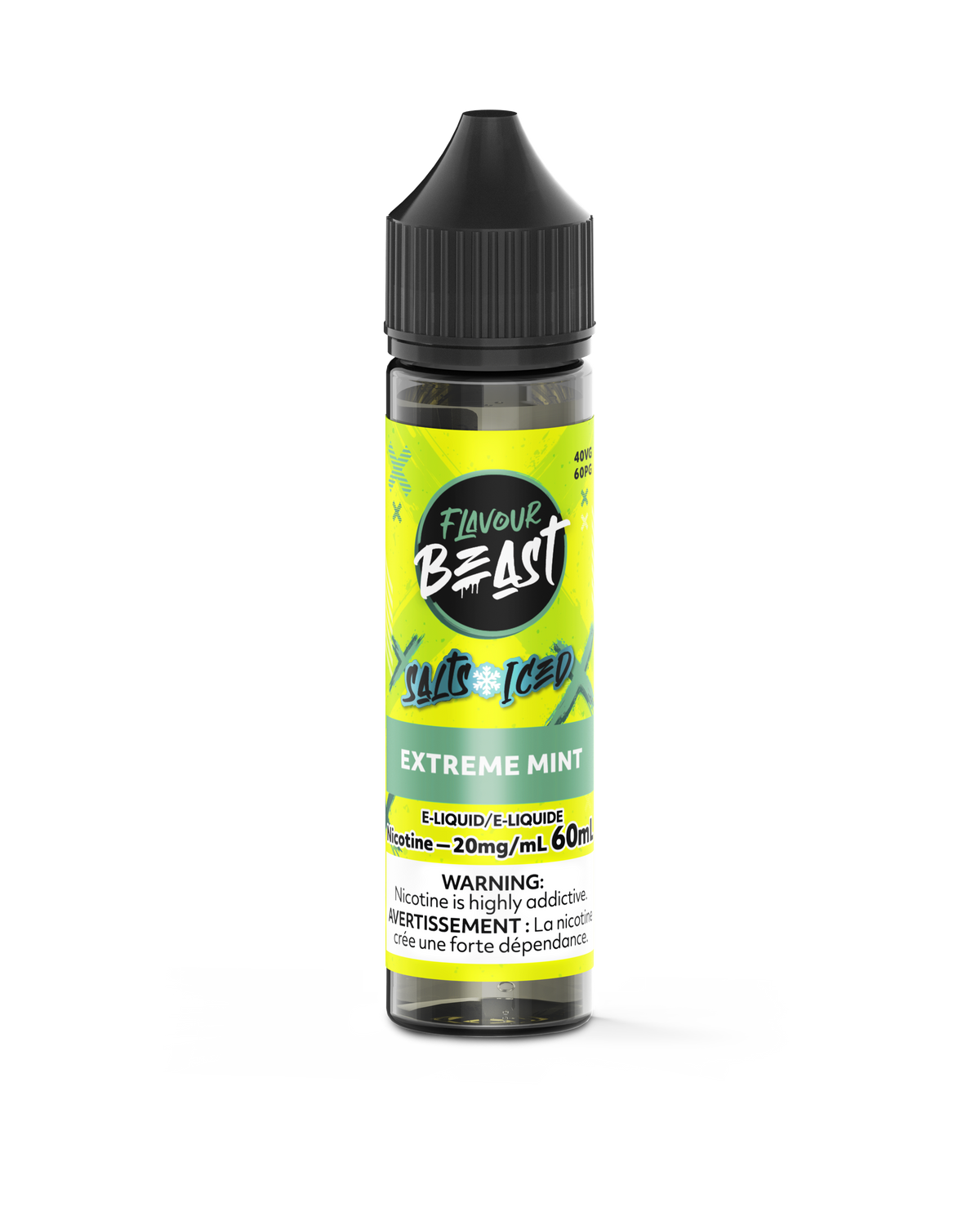 Flavour Beast E-juice 60ml 20mg Extreme Mint Iced