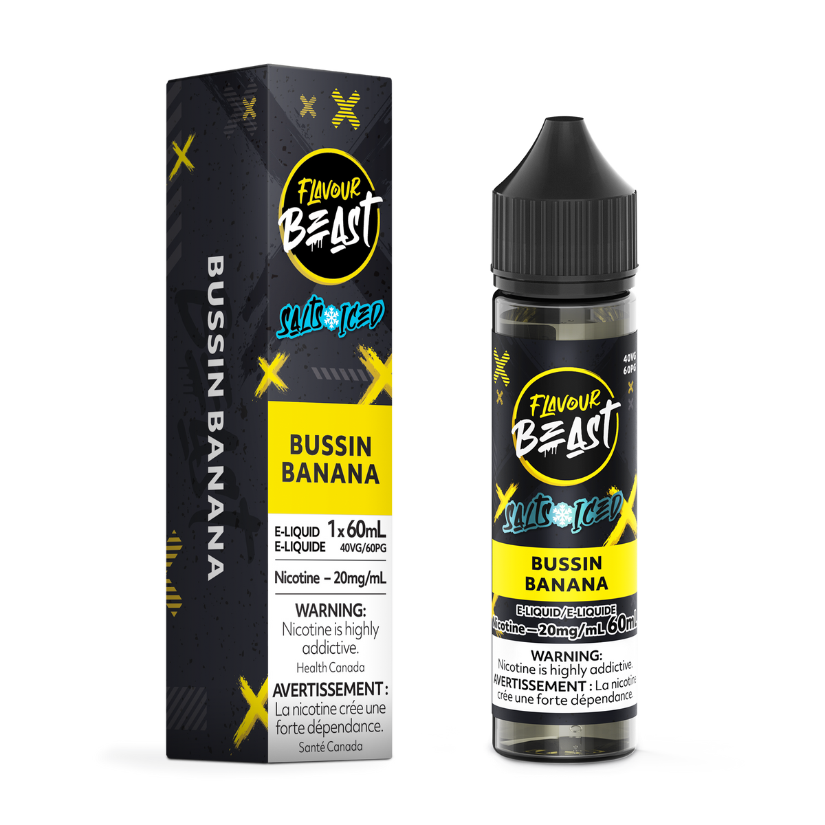 Flavour Beast E-juice 60ml 20mg Bussin' Banana