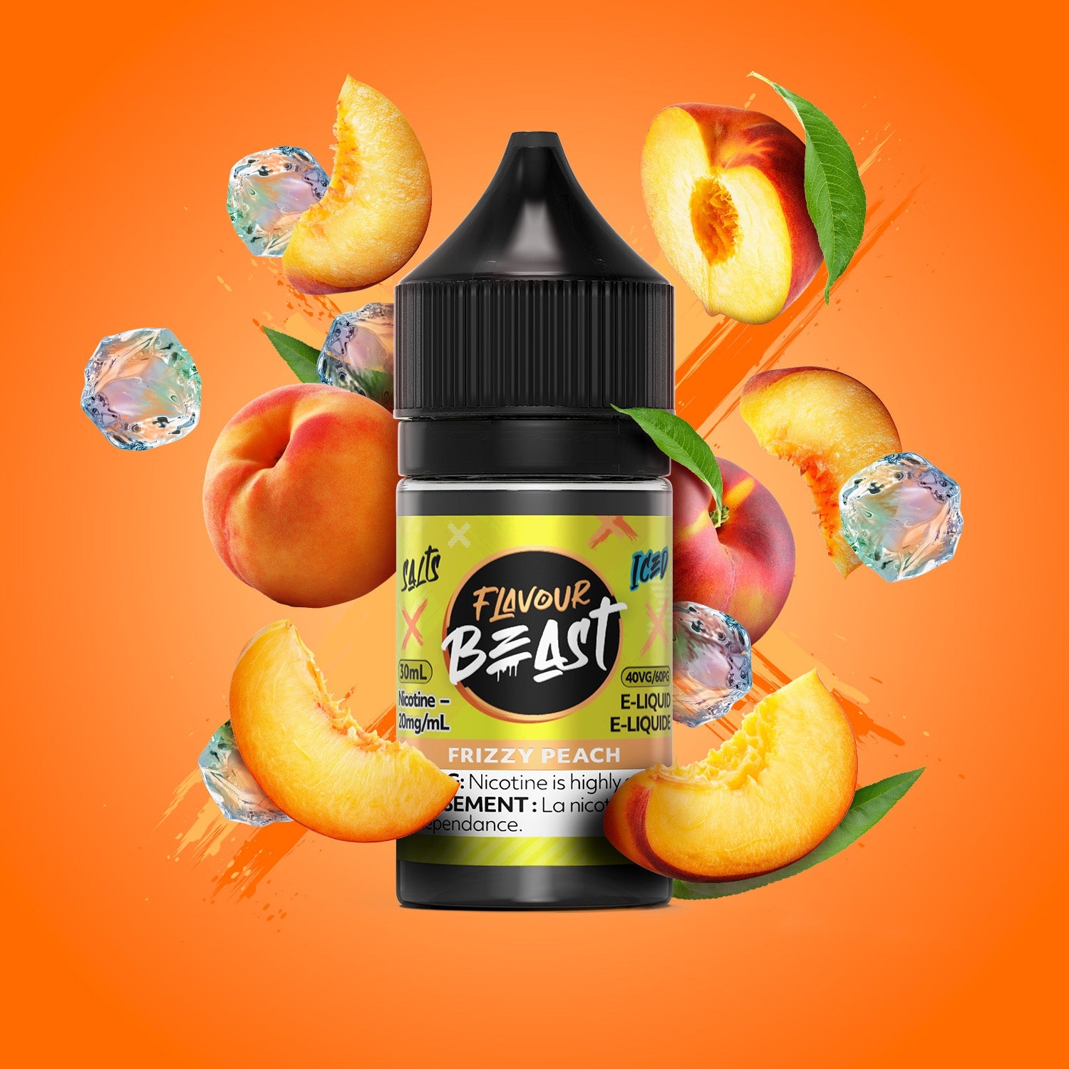 Flavour Beast Frizzy Peach Iced 30ml