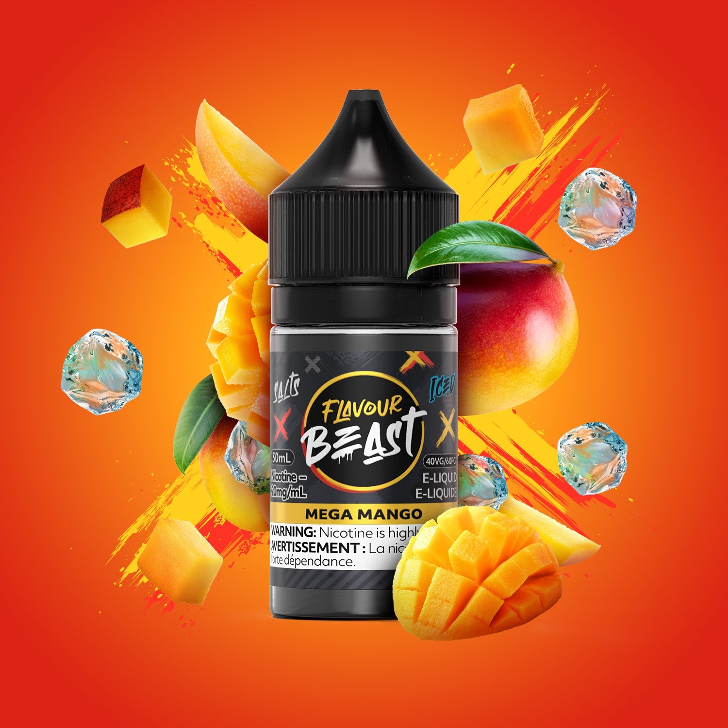 Flavour Beast E-juice 30ml 20mg Mega Mango