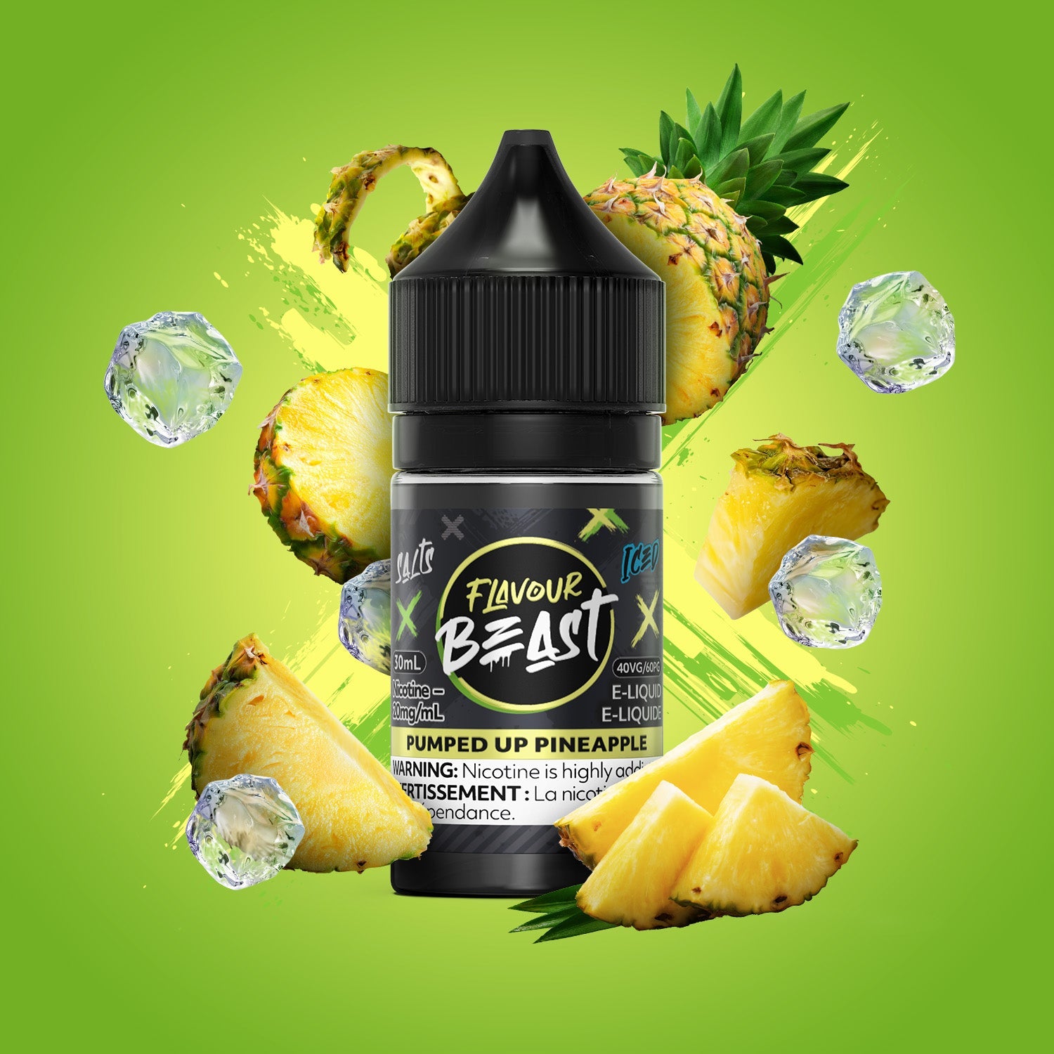 Flavour Beast E-juice 30ml 20mg Pumped Up Pineapple