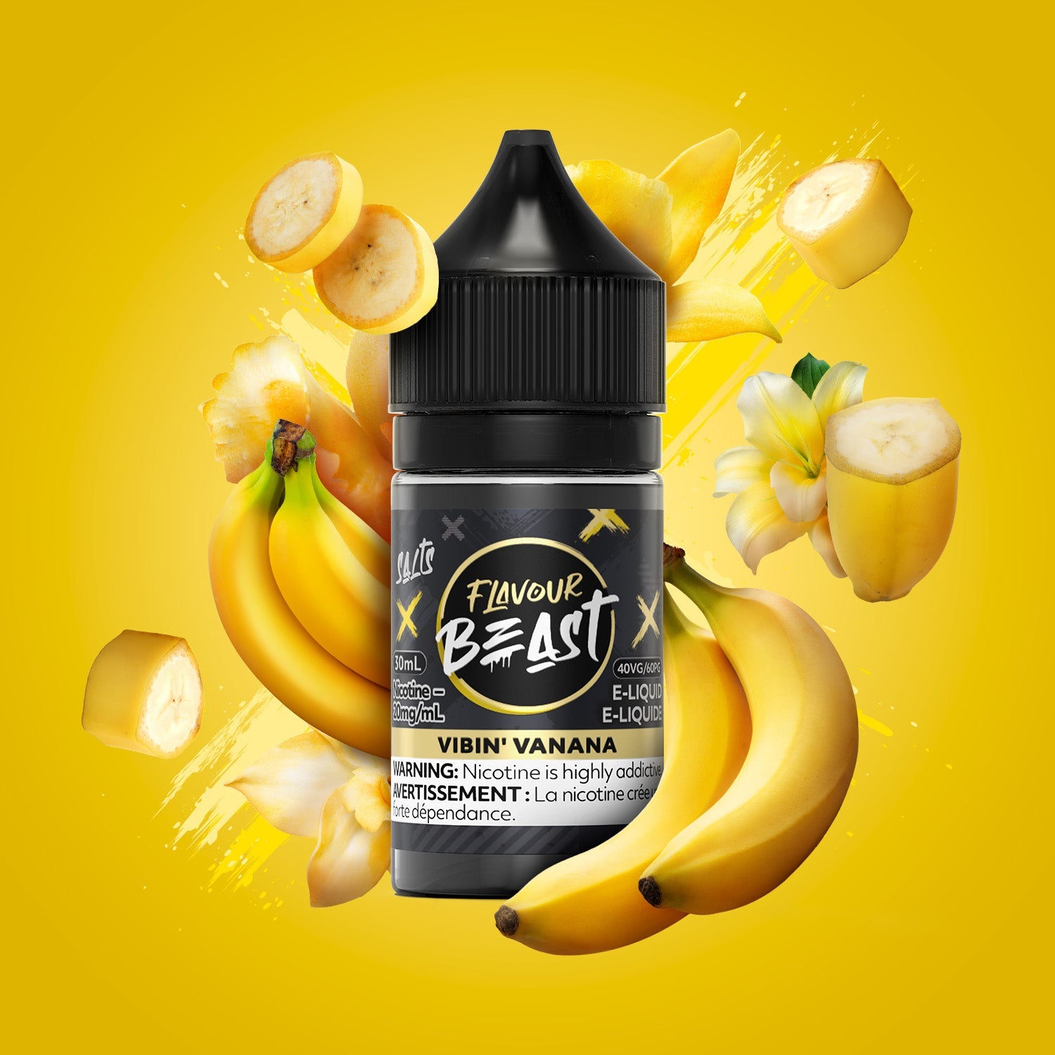 Flavour Beast E-juice 30ml 20mg Vibin' Vanilla