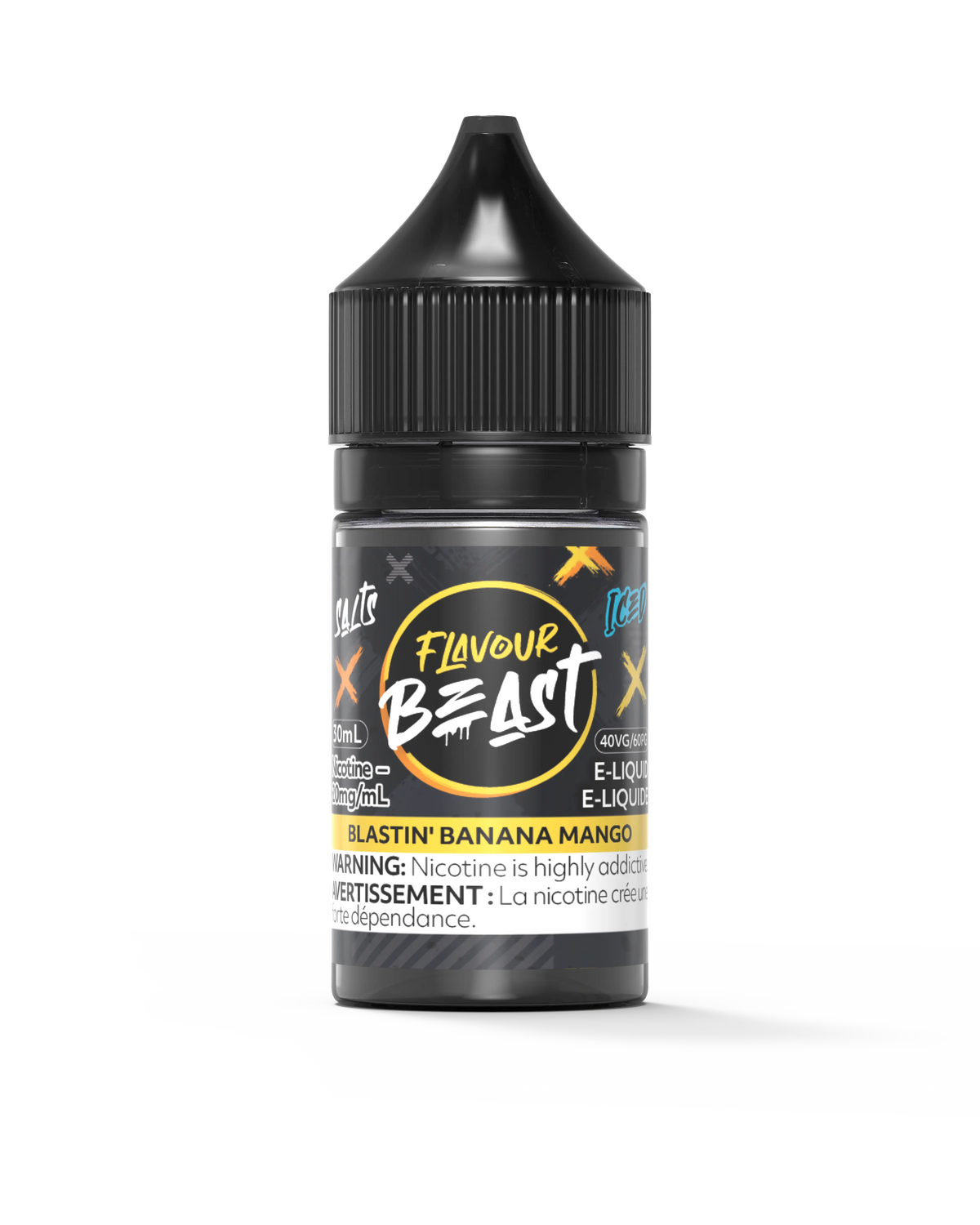Flavour Beast E-juice 30ml 20mg Blastin' Banana Mango