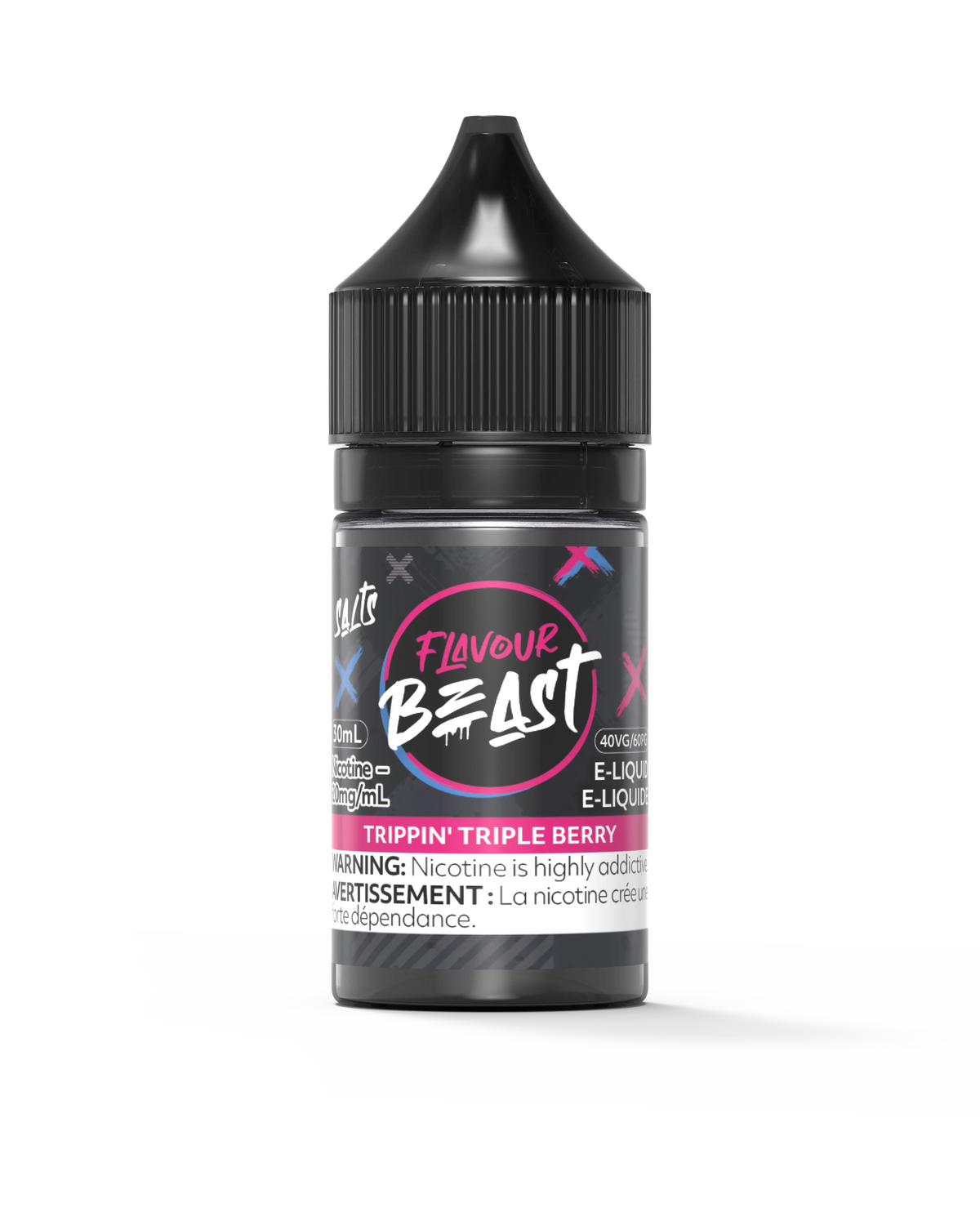 Flavour Beast E-juice 30ml 20mg Trippin' Tripple Berry