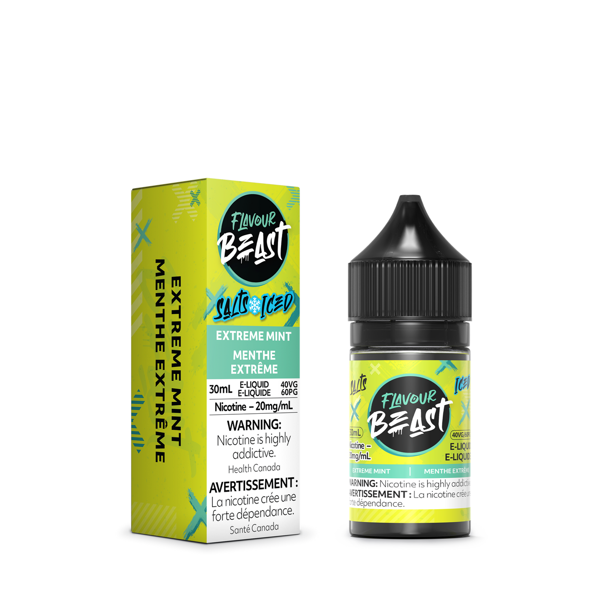 Flavour Beast E-juice 30ml 20mg Extreme Mint